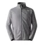 100 Glacier Full Zip in Grey Heather